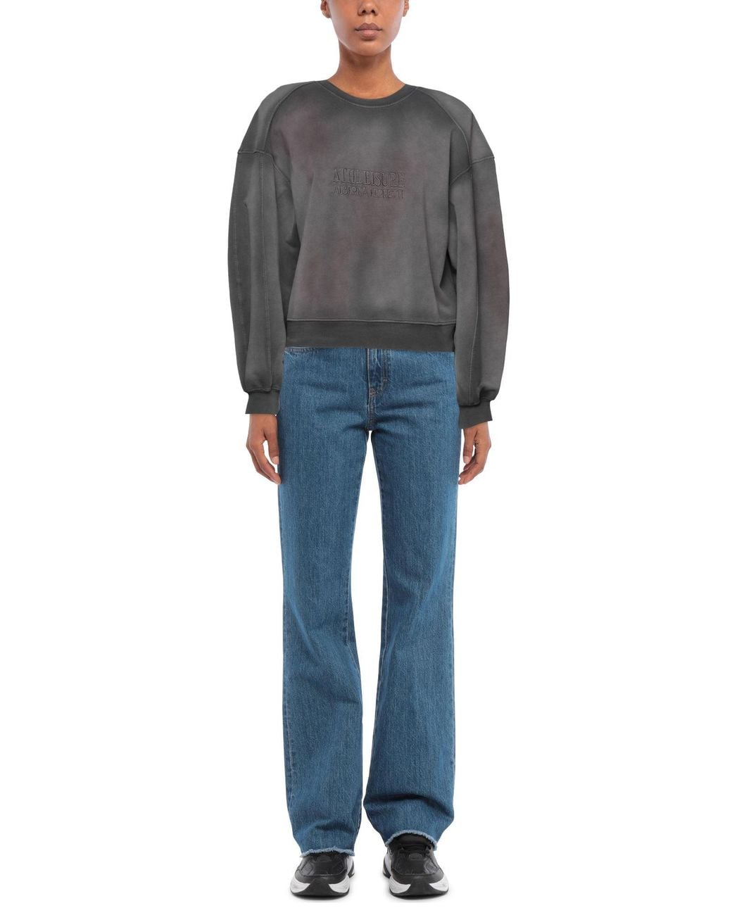 Alberta Ferretti Gray Sweatshirt