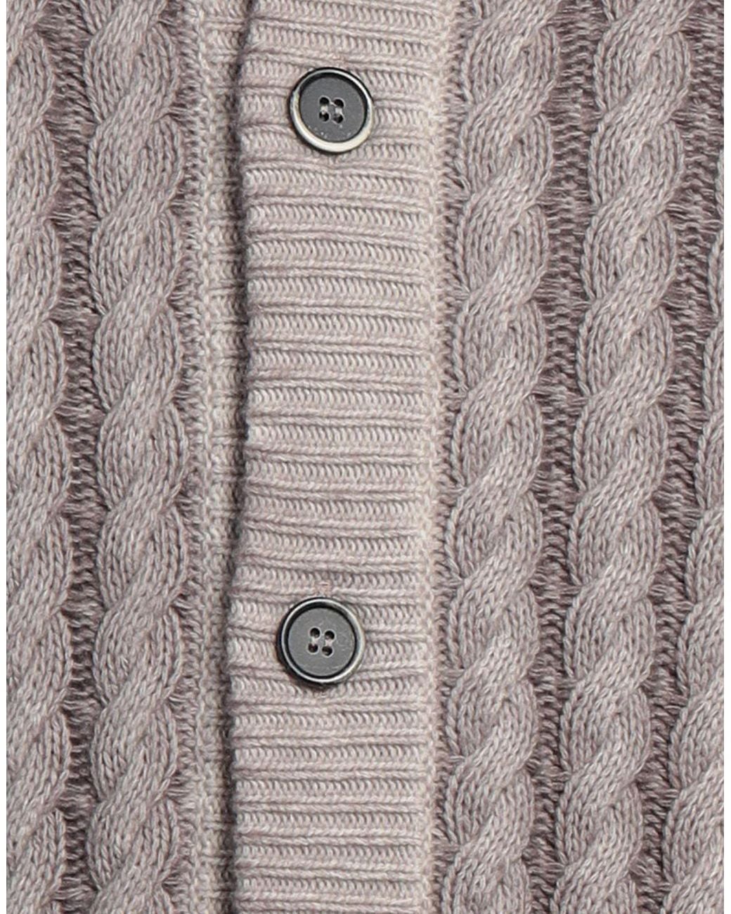 Barena Gray Cardigan Wool, Nylon for men