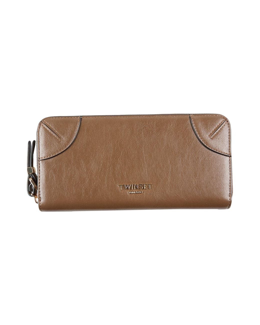 Twinset Brown Brieftasche
