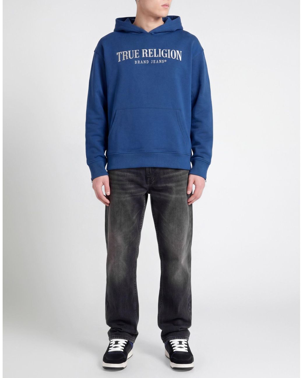 True Religion Blue Sweatshirt for men
