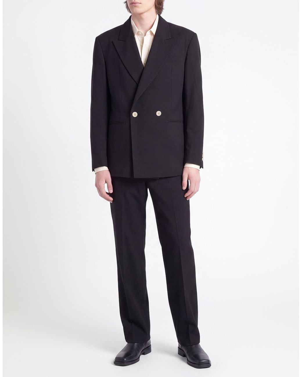 C.9.3 Blue Blazer Polyester, Wool, Viscose, Elastane for men