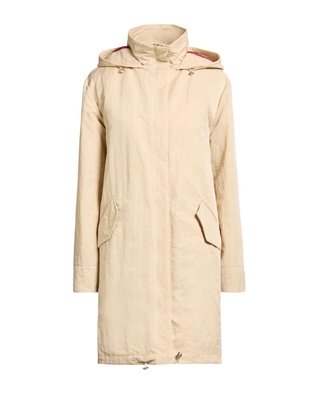 Patrizia Pepe Natural Overcoat & Trench Coat
