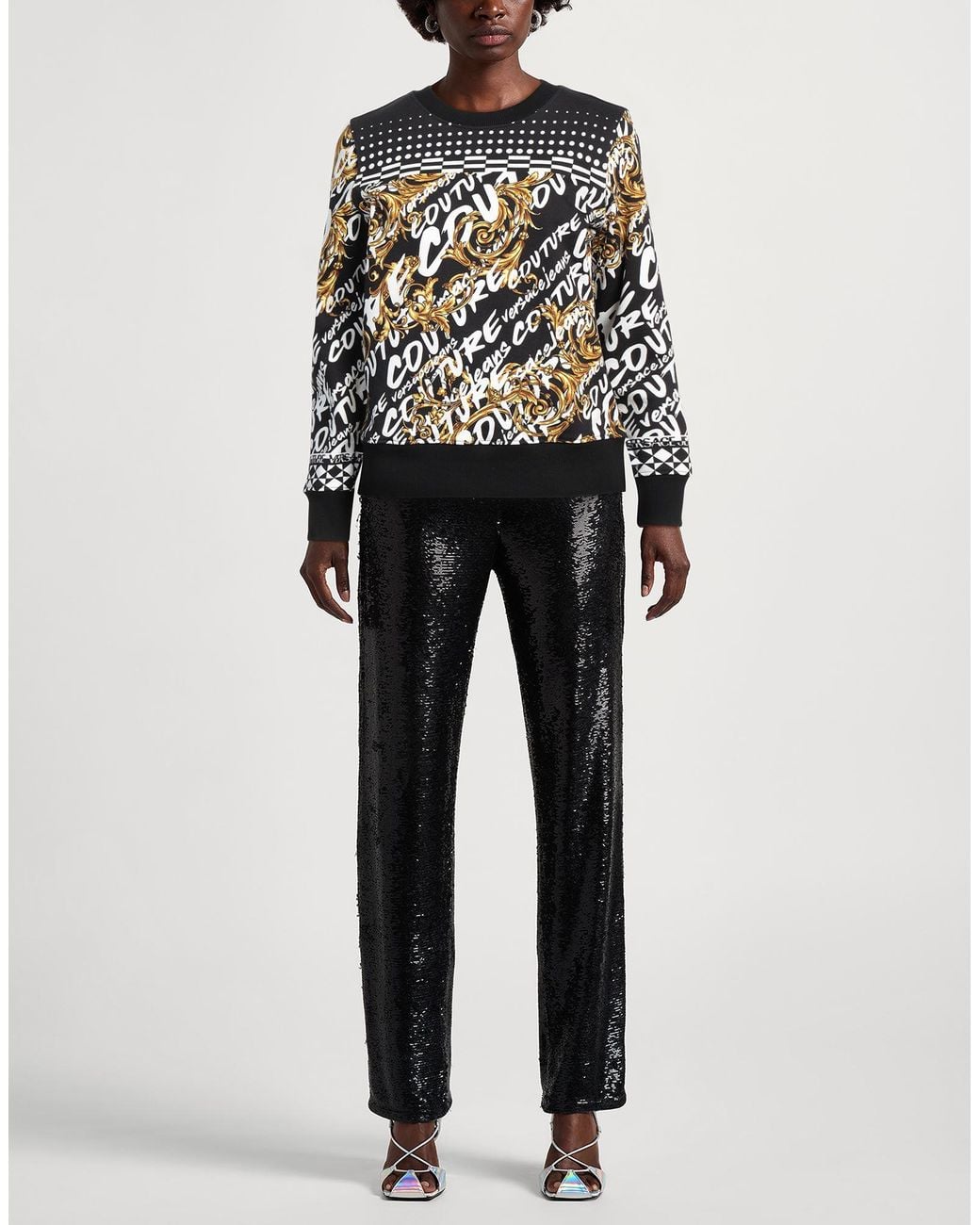 Versace Jeans Couture Black Sweatshirt