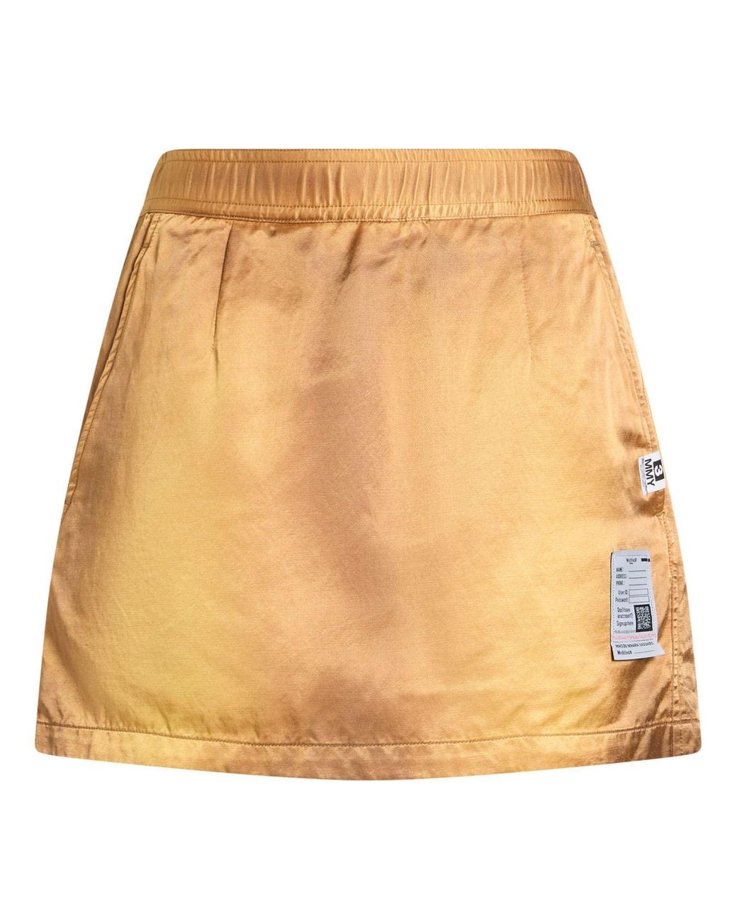 Maison Mihara Yasuhiro Natural Shorts & Bermuda Shorts Cotton, Rayon