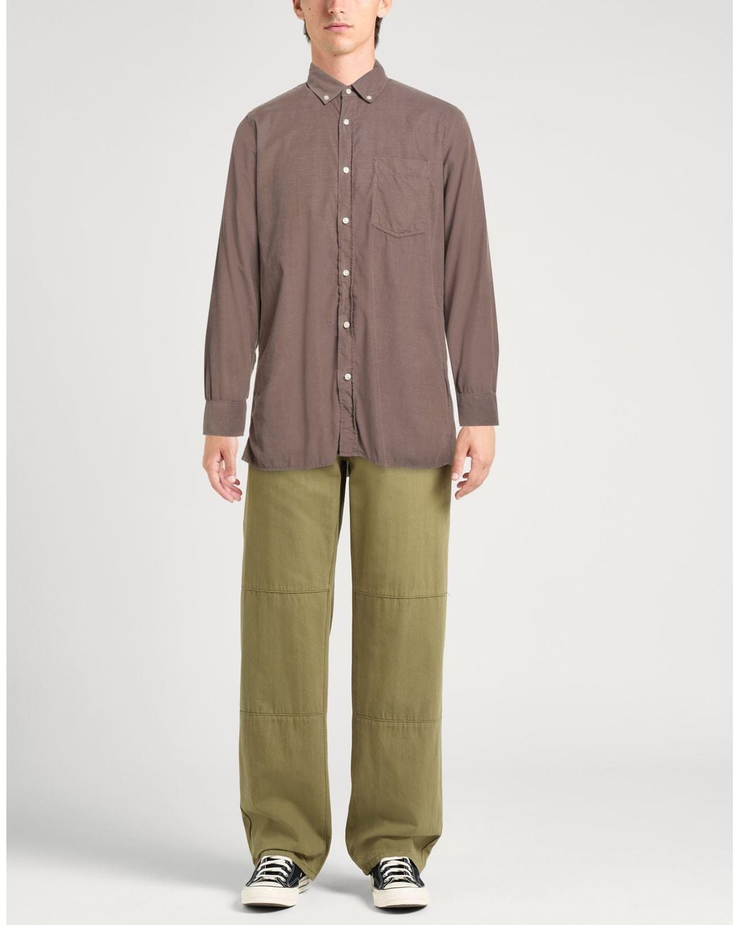 Officine Generale Brown Shirts for men