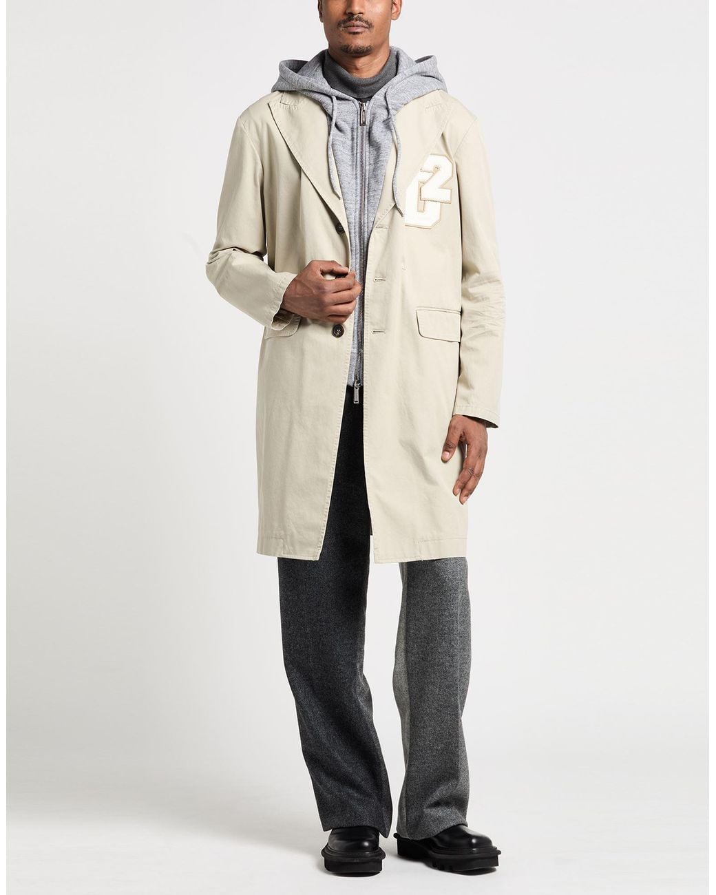 Sobretodo Y Gabardina DSquared² de hombre de color White