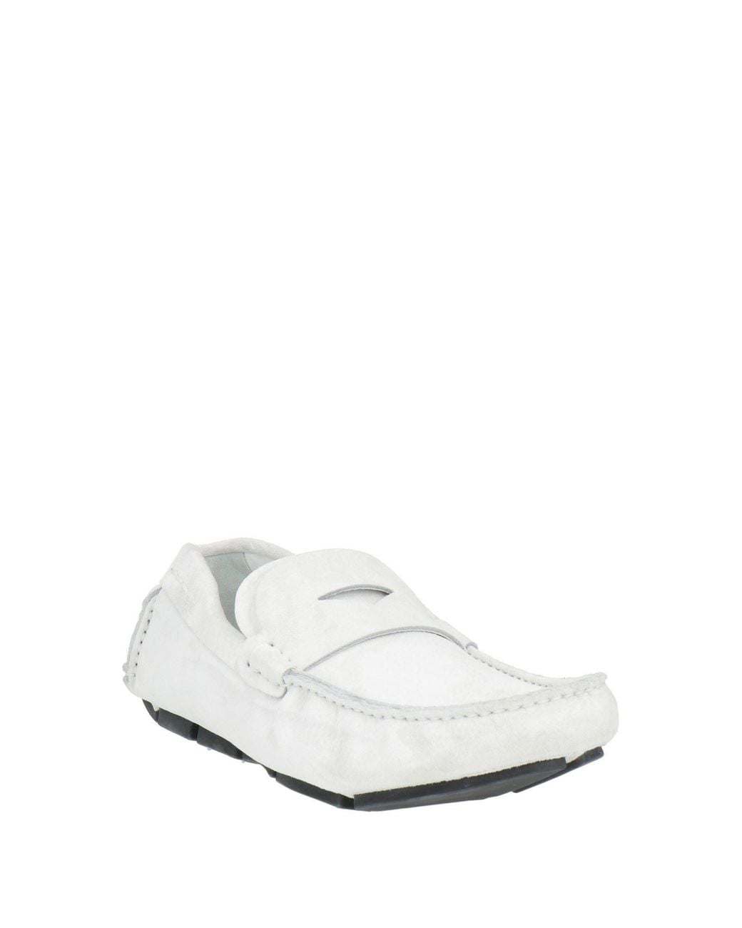 Fabi White Loafers Leather for men