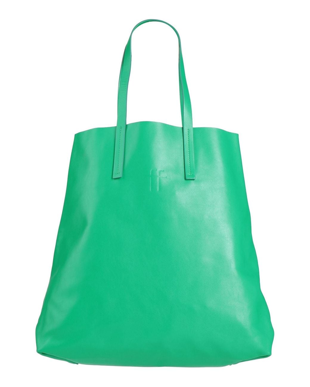 Forte_forte Green Shoulder Bag Leather