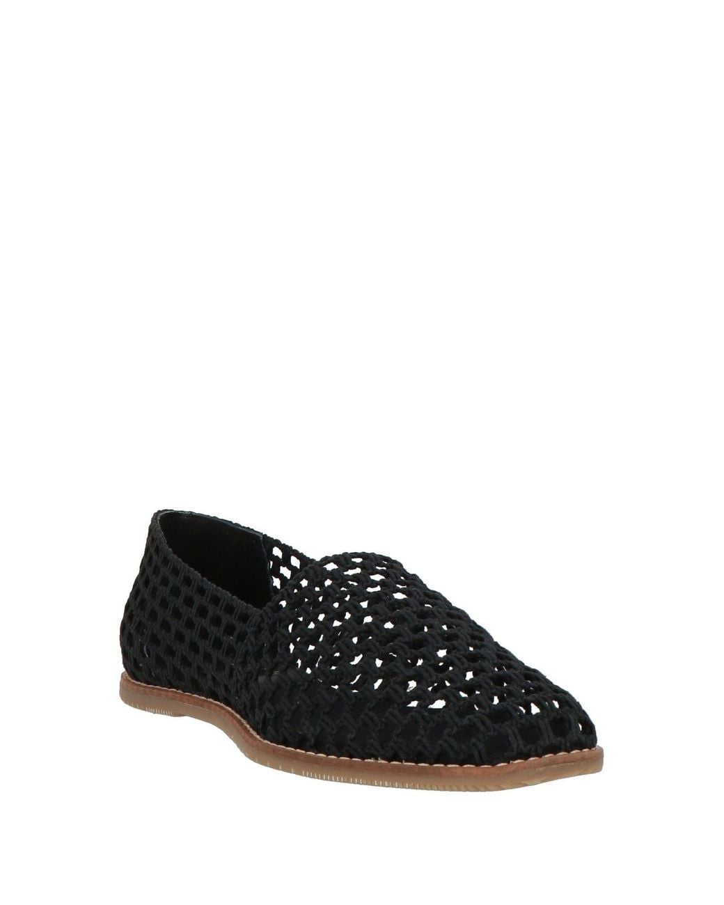 Palomitas By Paloma Barcelo' Black Ballet Flats Textile Fibers