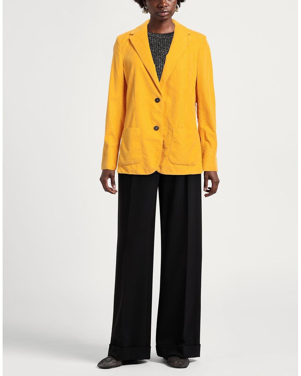 Massimo Alba Yellow Blazer