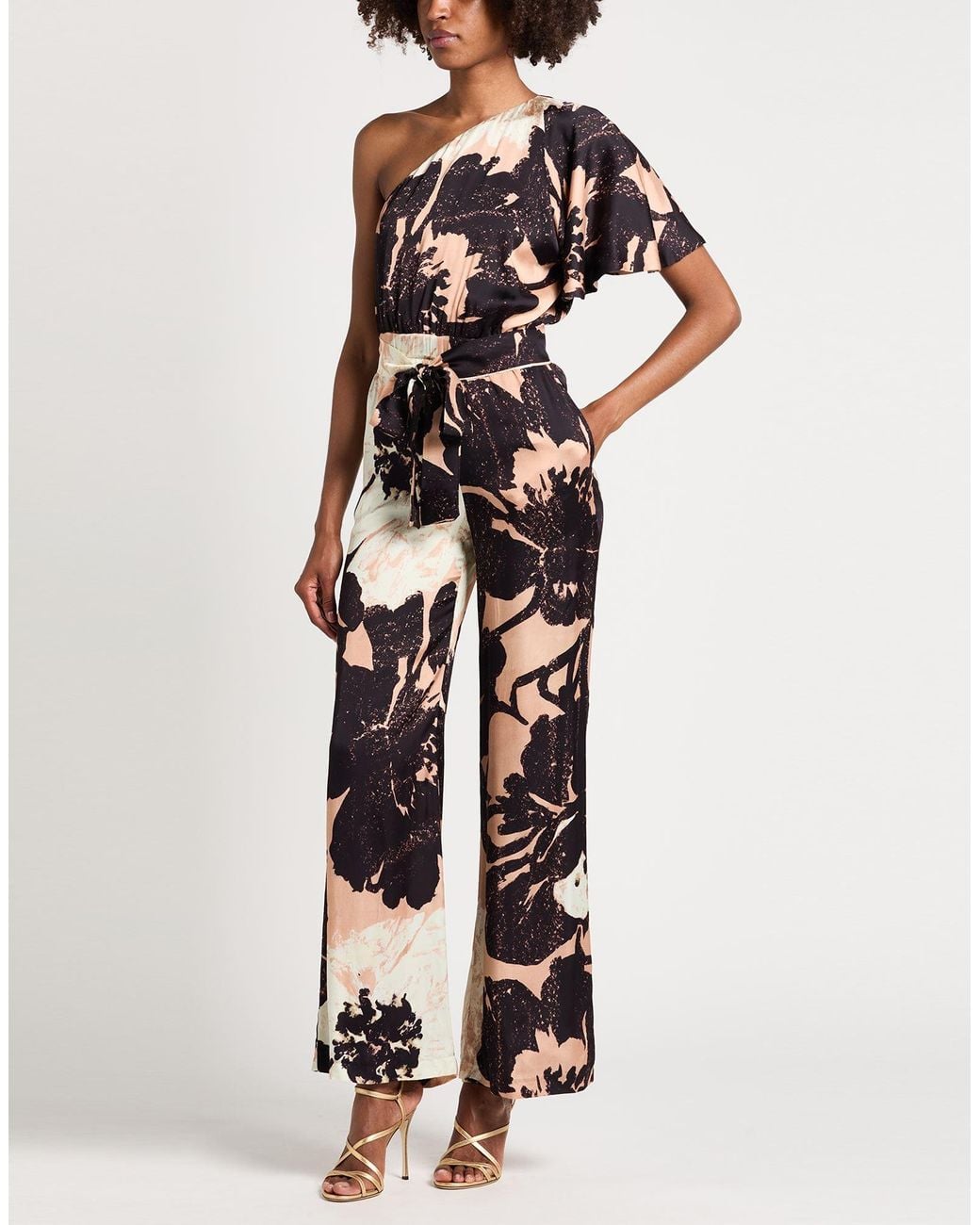 Kaos White Jumpsuit Viscose
