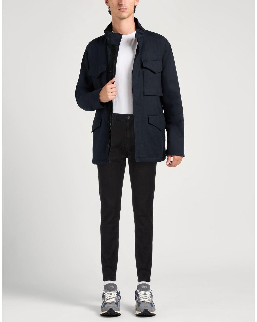 ARMANI EXCHANGE Black Jeans Cotton, Elastane for men