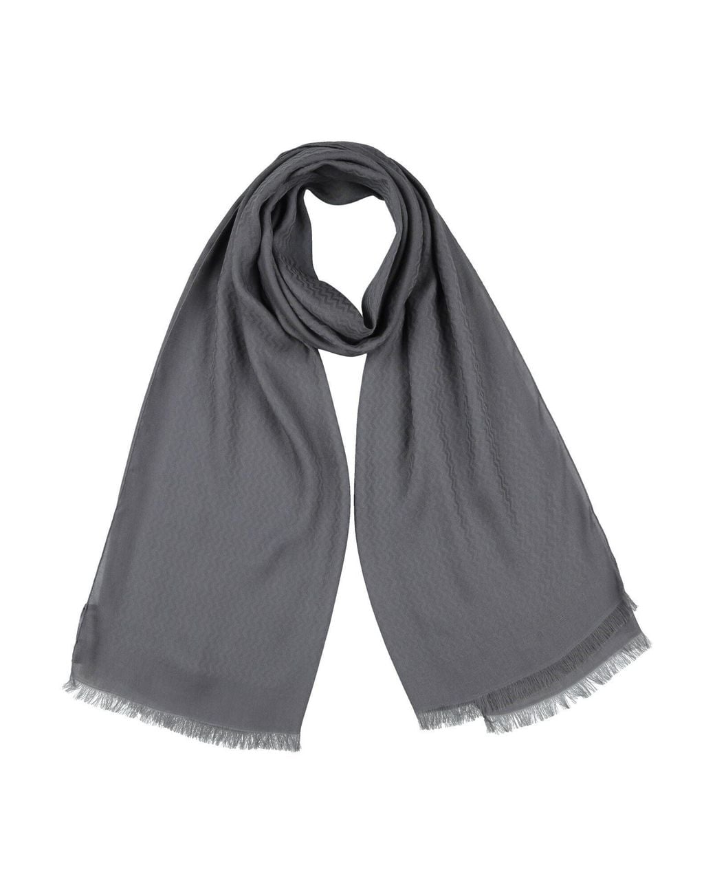Sciarpa di Emporio Armani in Gray da Uomo