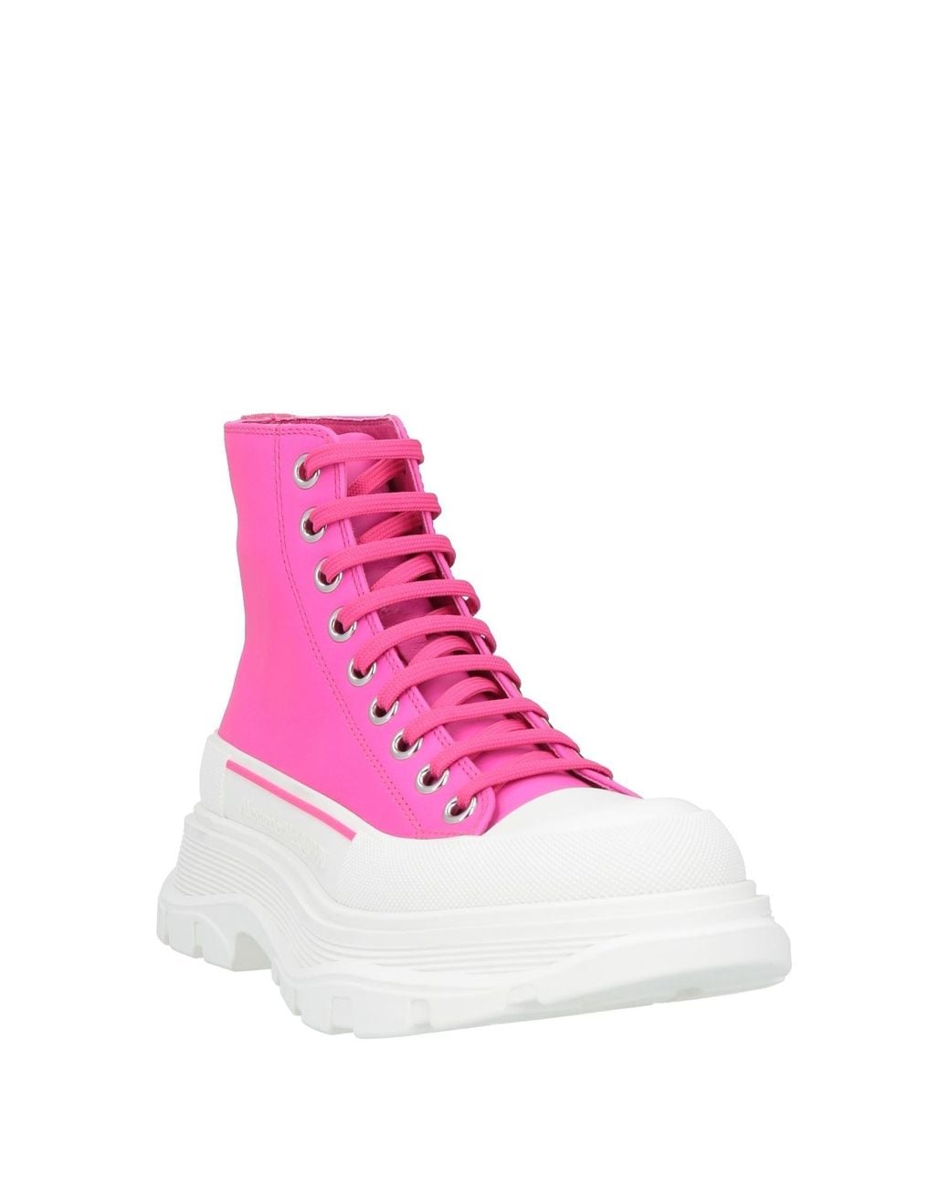 McQueen Pink Stiefelette