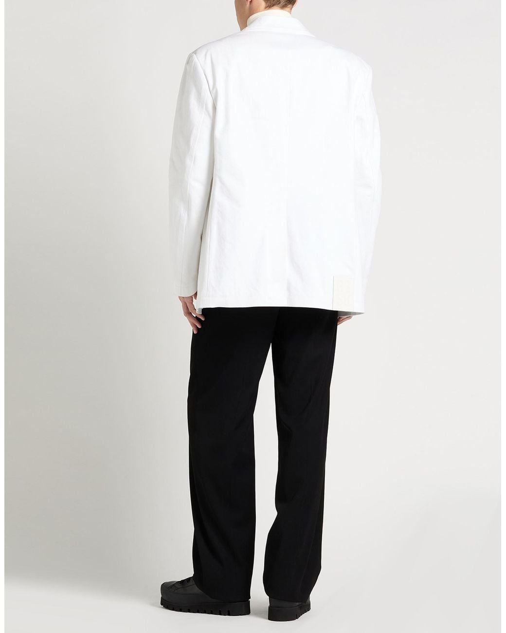 Raf Simons White Blazer Cotton for men