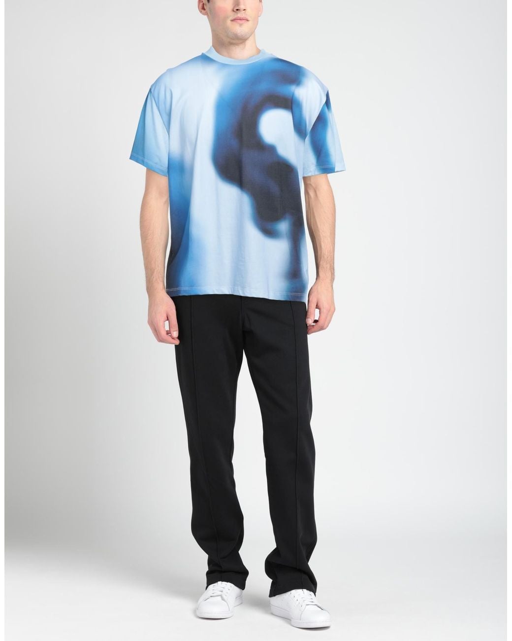 Neil Barrett Blue T-shirt for men