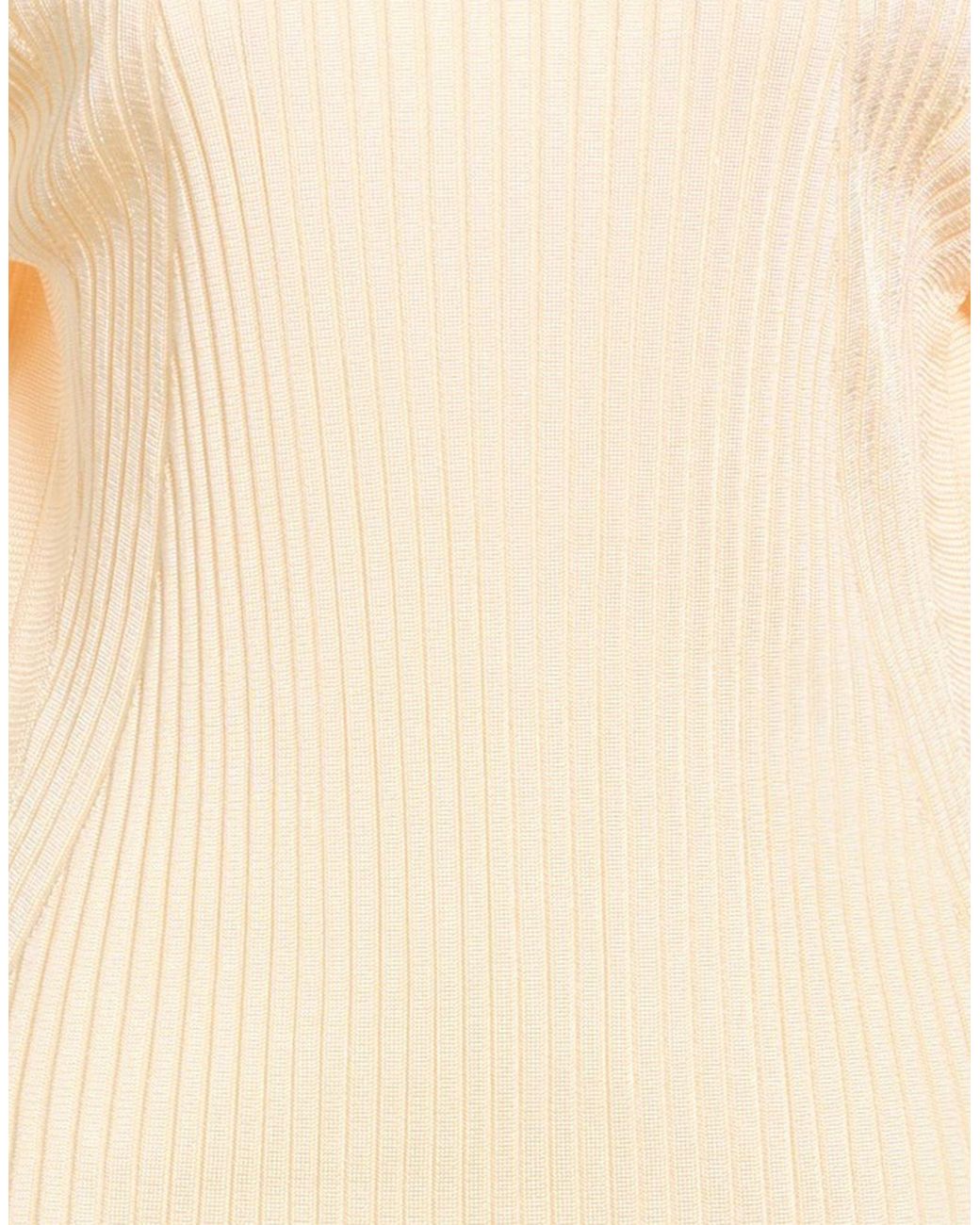 Jil Sander Natural Sweater Viscose