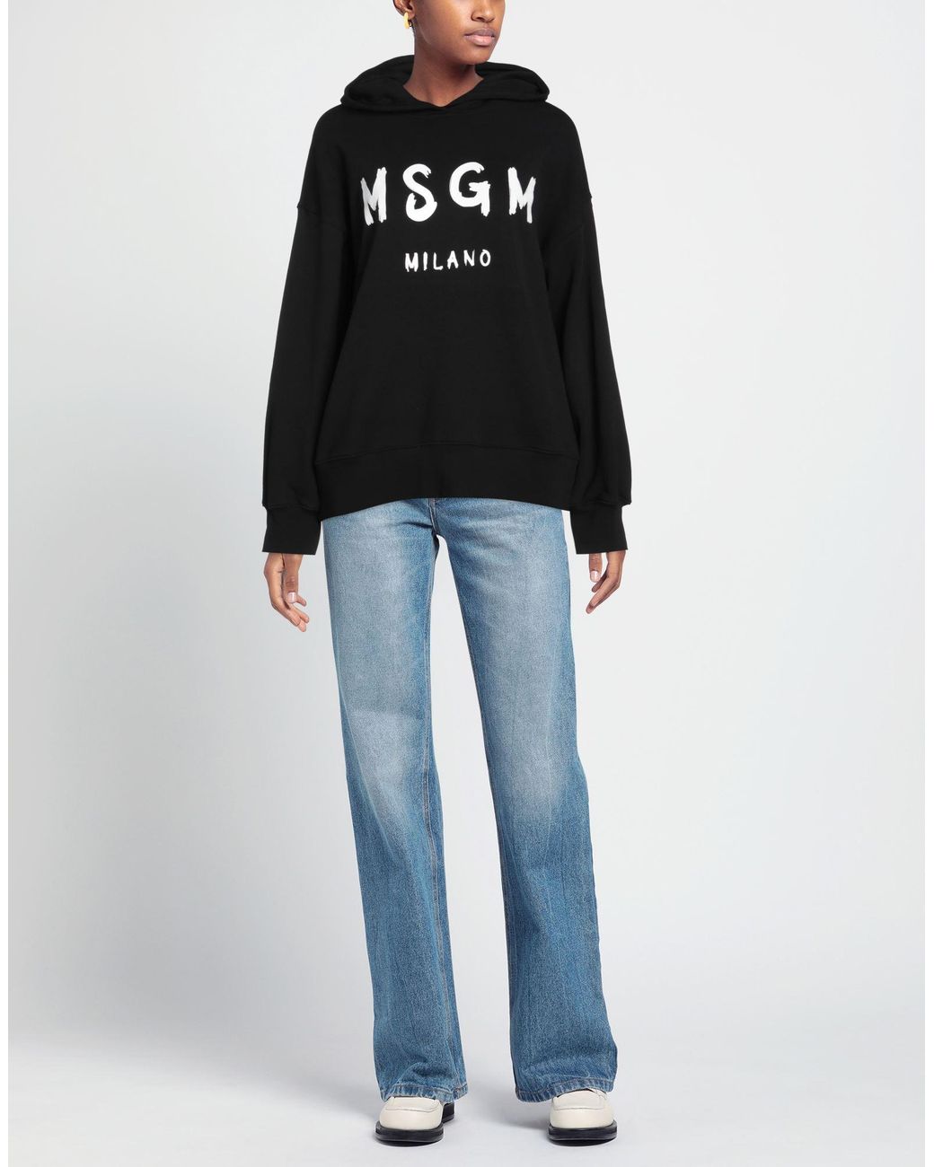 MSGM Black Sweatshirt