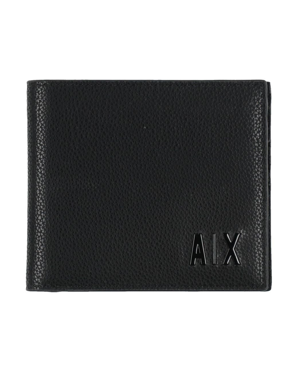 ARMANI EXCHANGE Black Wallet for men