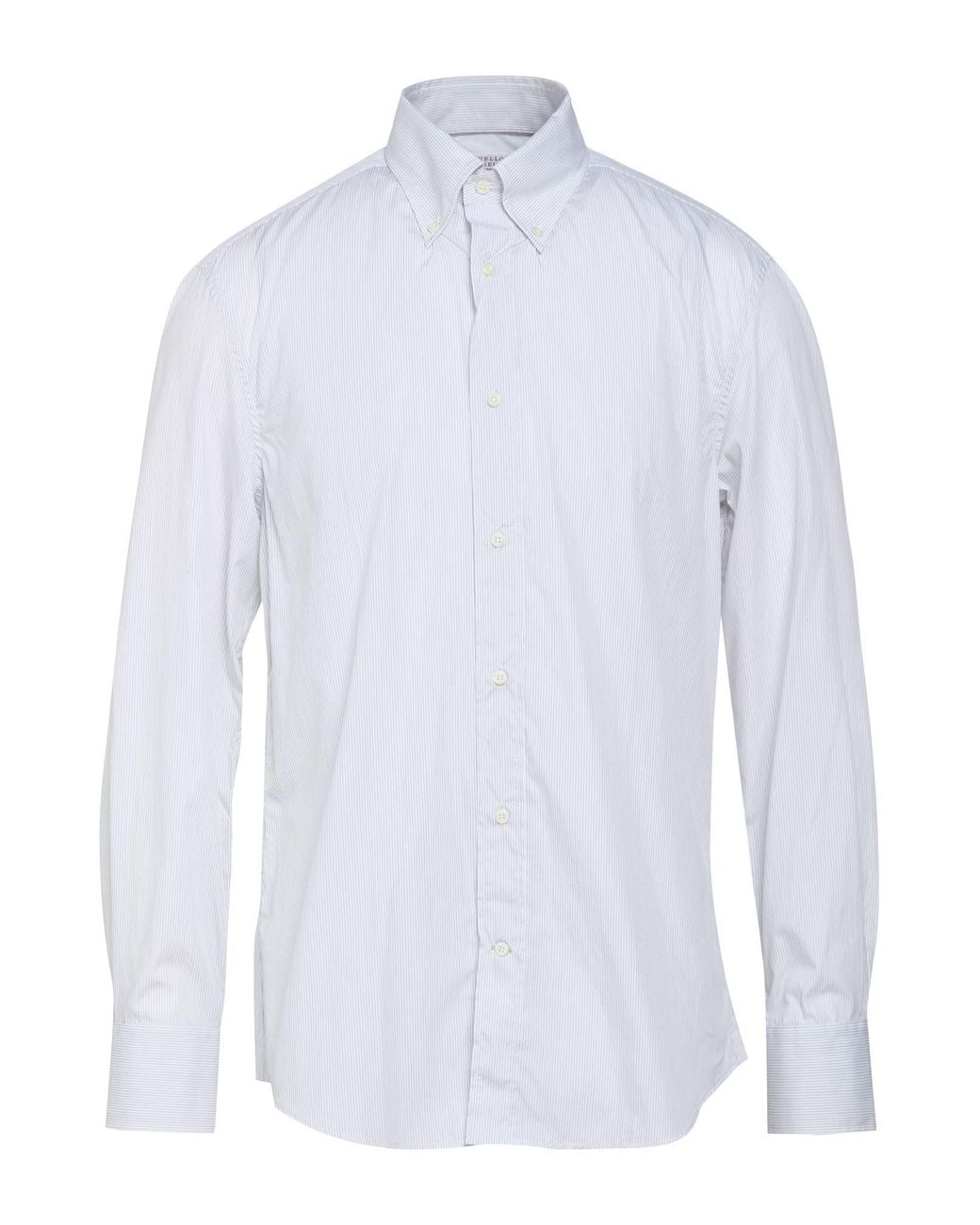 Brunello Cucinelli White Shirt for men