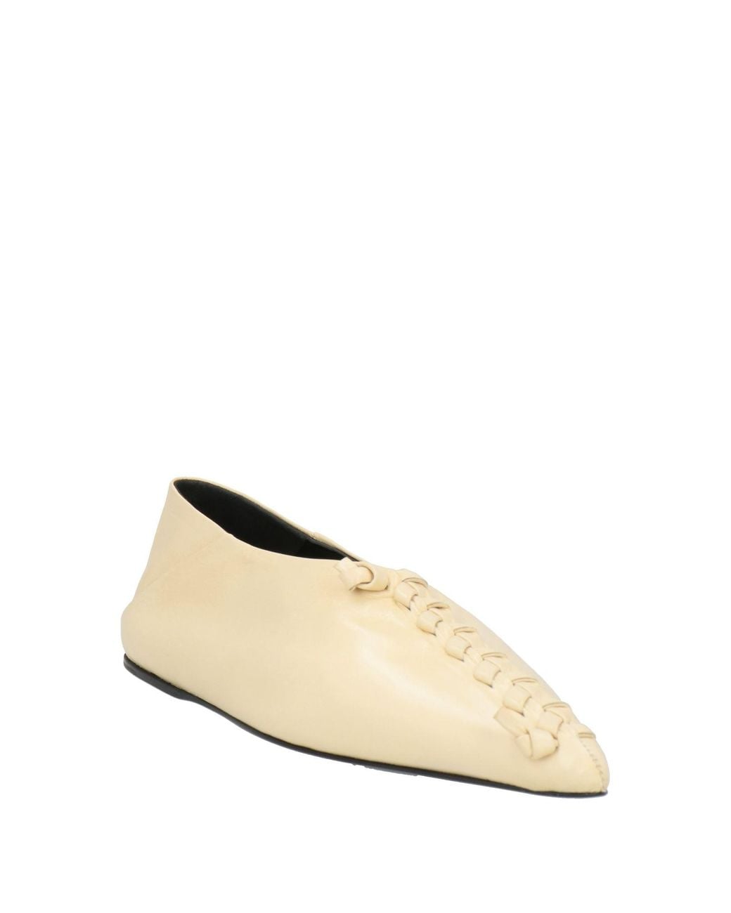 Jil Sander Natural Ballet Flats