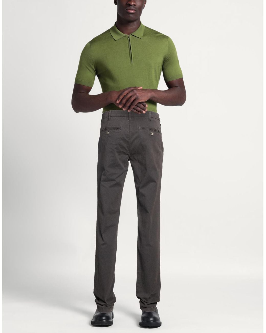 40weft Gray Pants for men