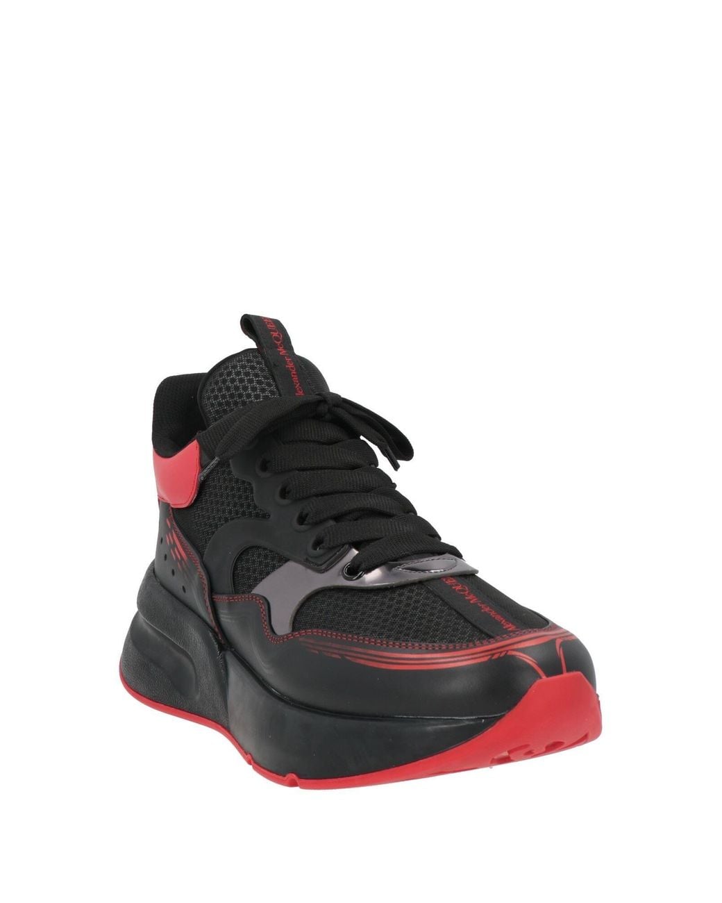 McQueen Black Trainers for men