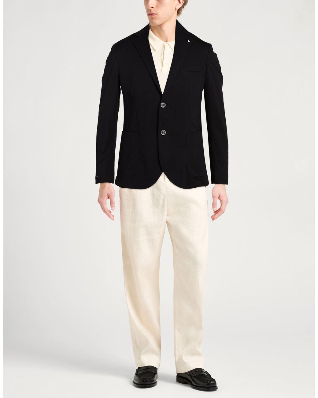 Berna Black Blazers for men