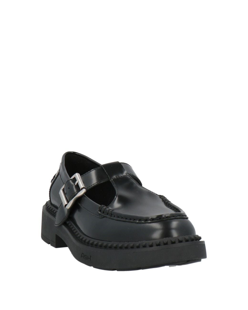 Ash Black Loafers Calfskin
