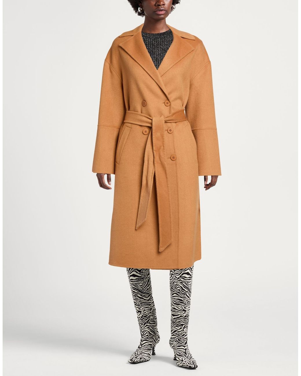 Silvian Heach Brown Coats