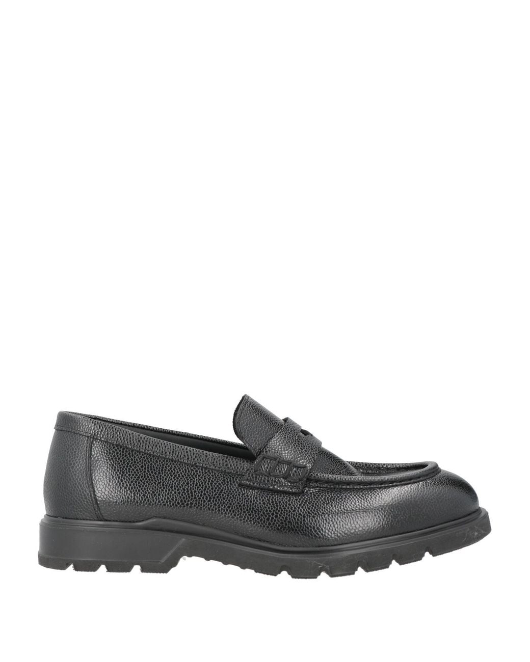 Giovanni Conti Gray Loafers Leather for men