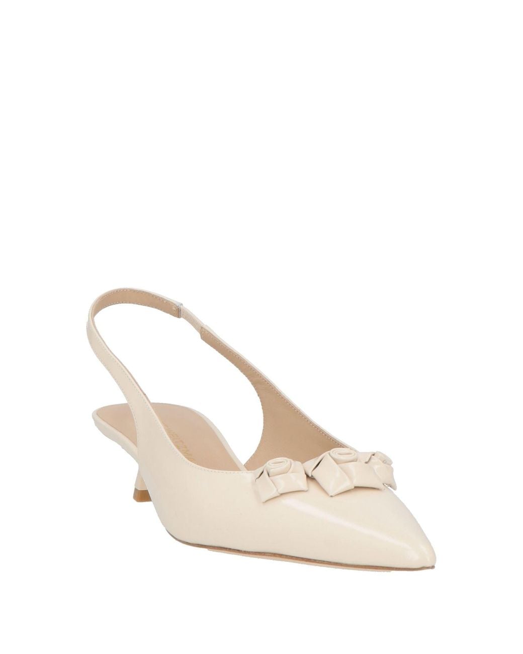 Stuart Weitzman Natural Ivory Pumps Leather