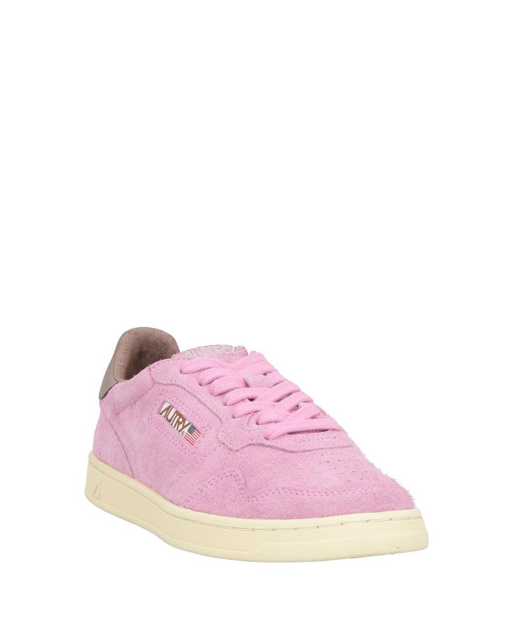 Autry Pink Mauve Sneakers Leather