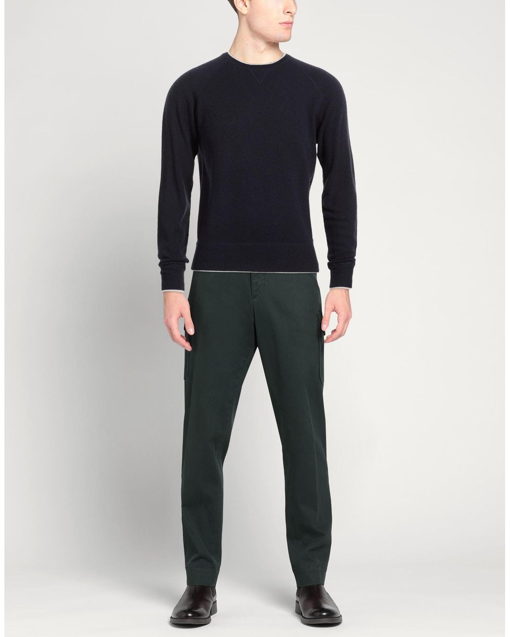 Aragona Blue Midnight Sweater Cashmere for men