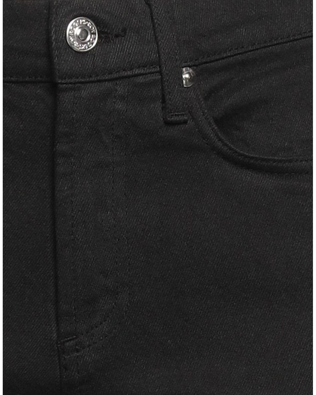Roy Rogers Black Jeans Cotton, Elastane