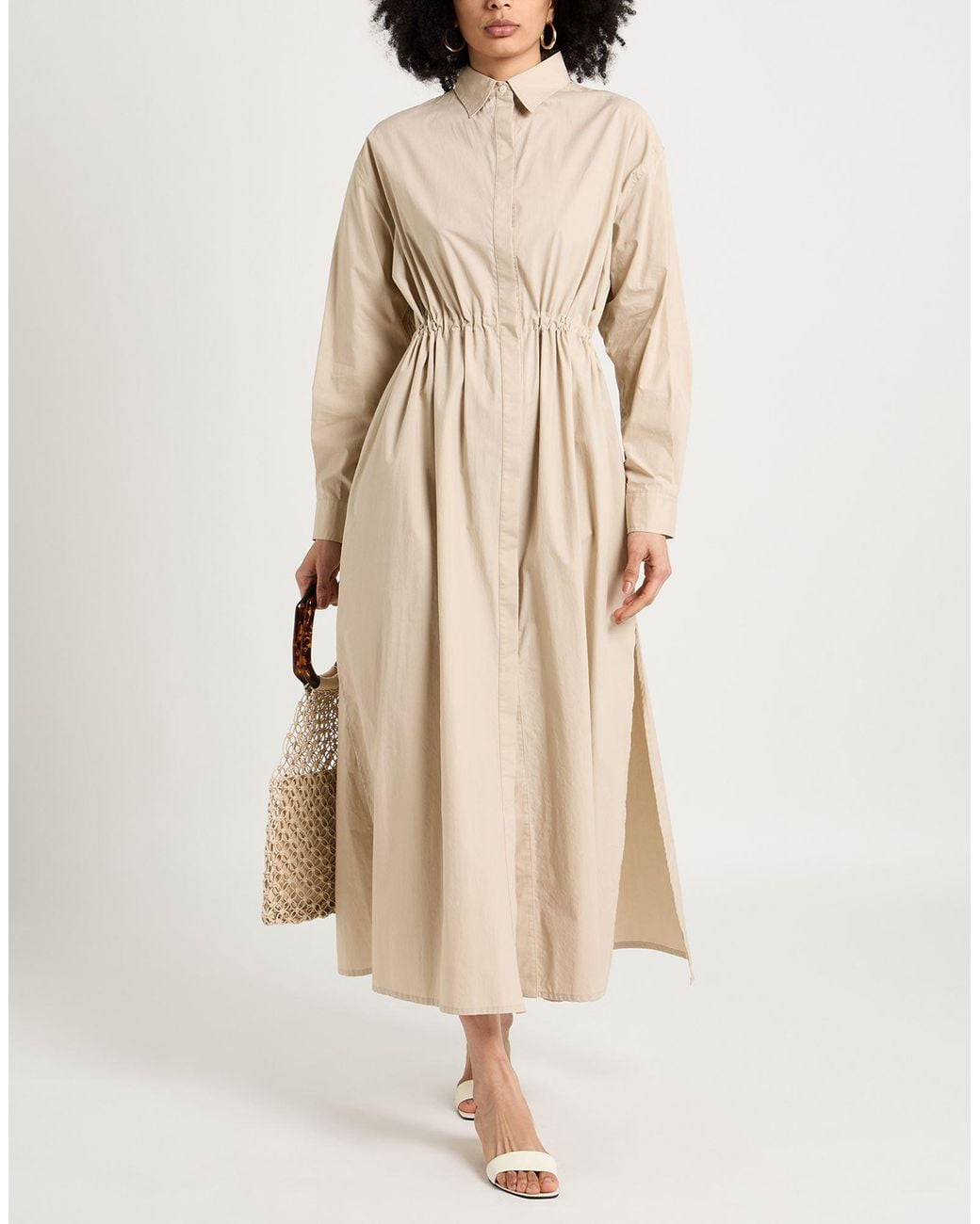 Roberto Collina Natural Maxi Dress