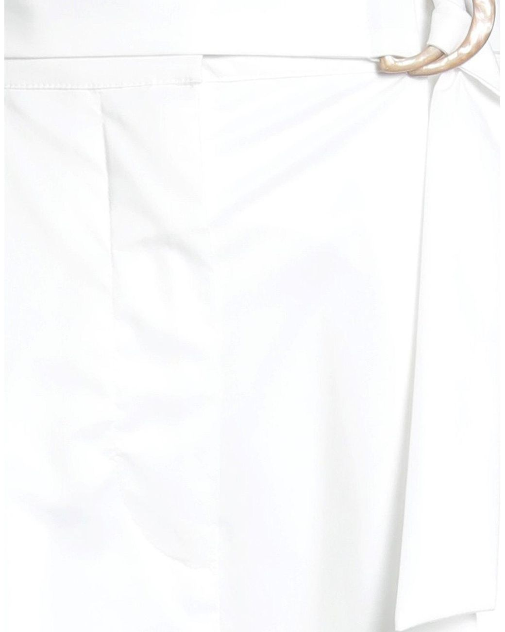 Fedeli White Pants Cotton, Elastane