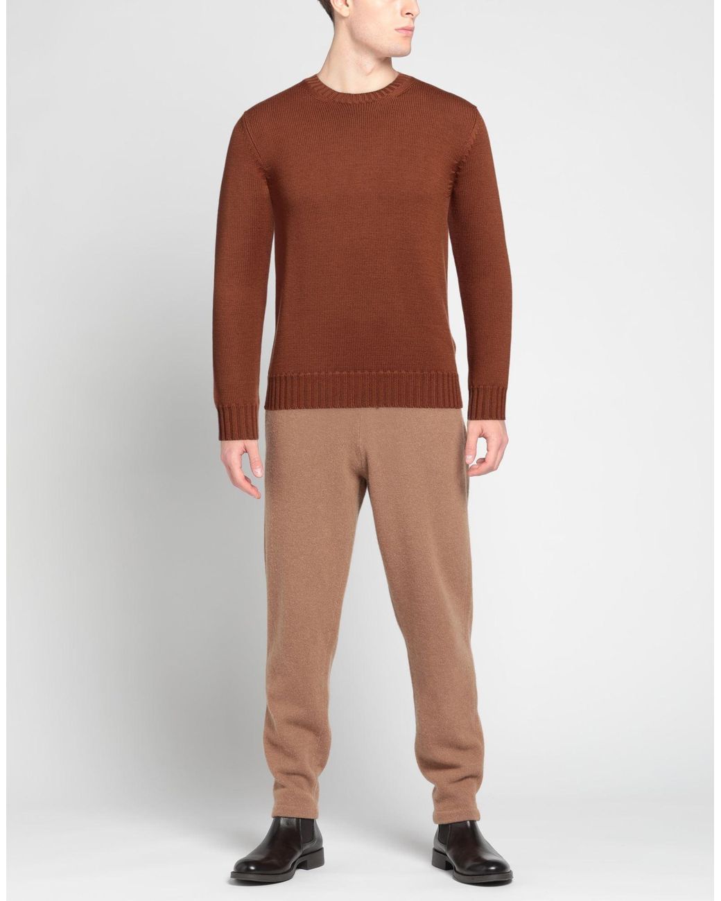 Pullover Alpha Studio pour homme en coloris Brown