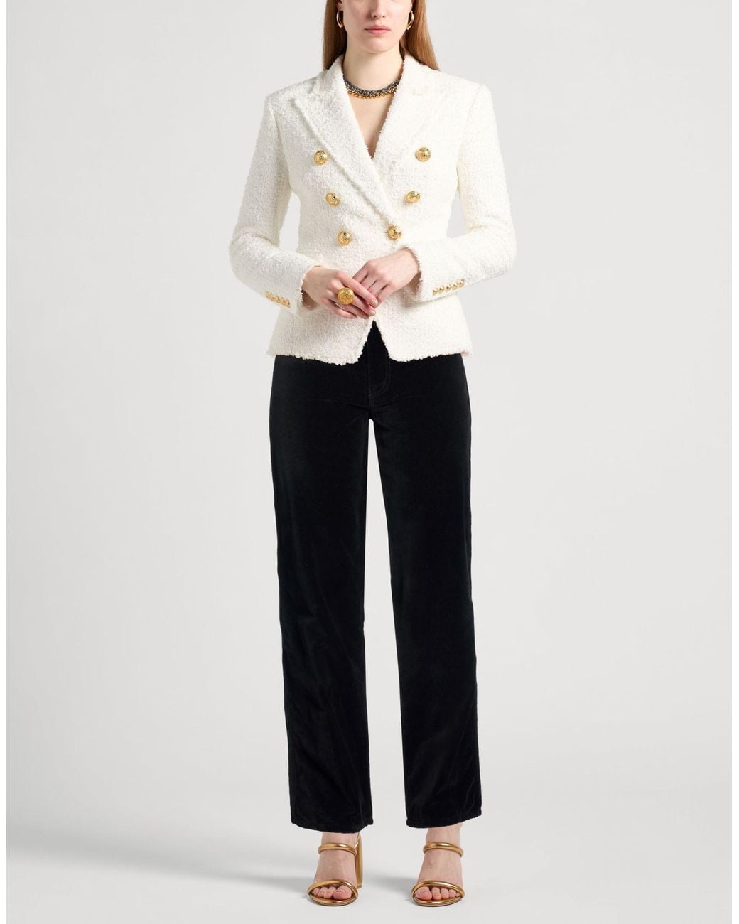 Céline Black Pants Cotton