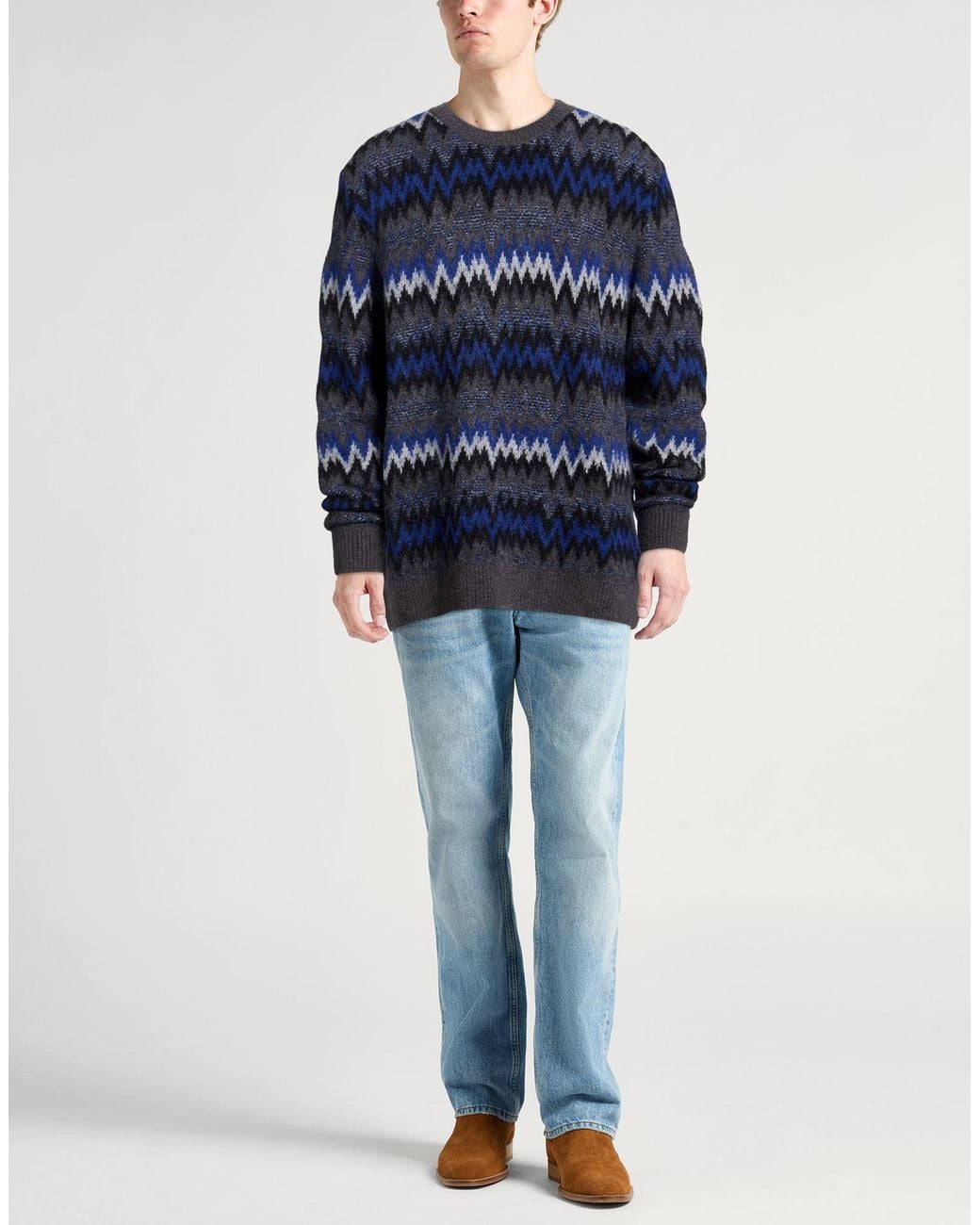 Pullover Herno de hombre de color Blue
