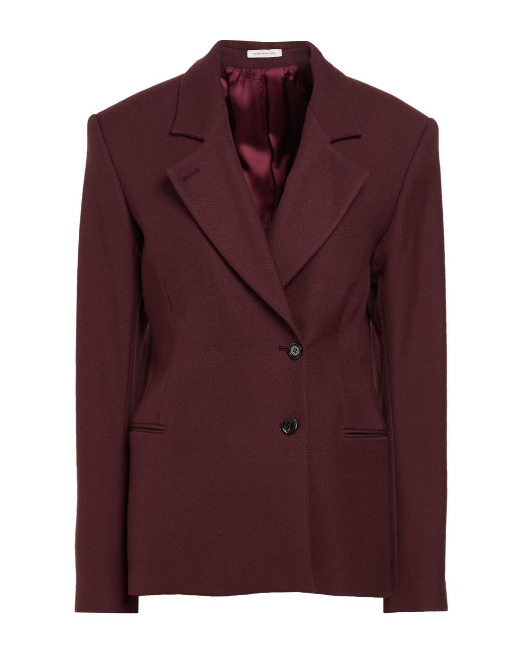 BITE STUDIOS Purple Blazer Wool