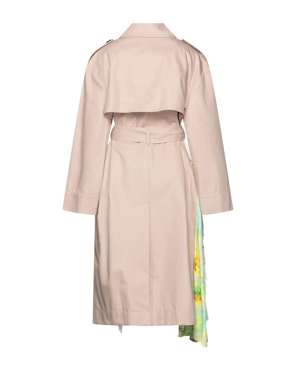 Gabardina MSGM de color Natural