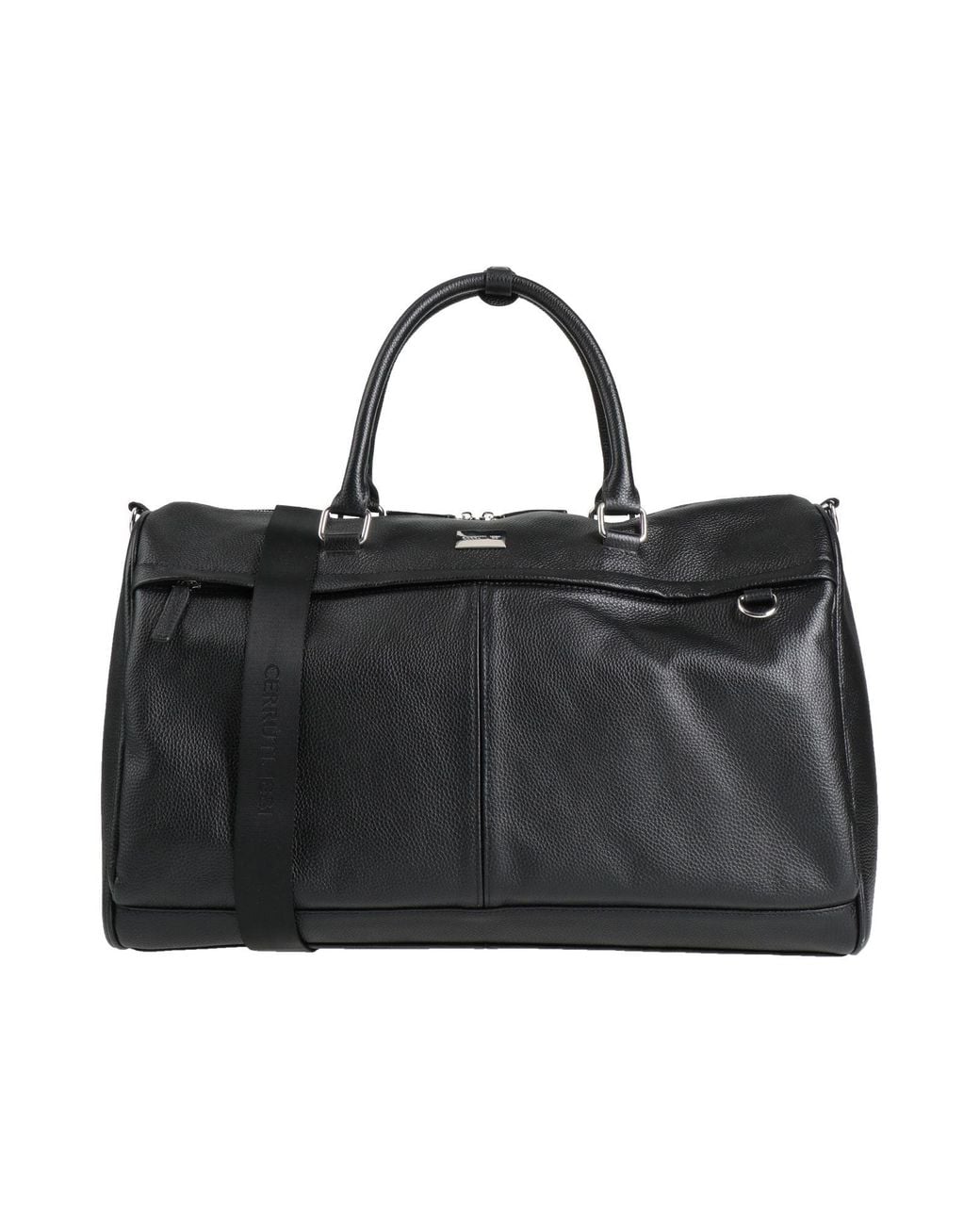 Cerruti 1881 Black Duffel Bags for men