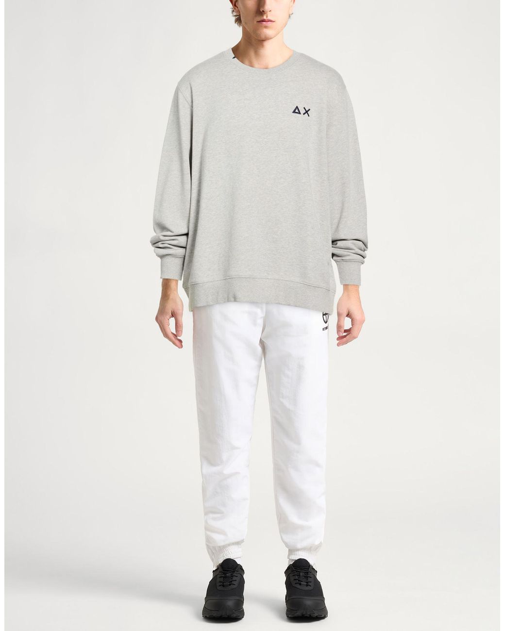 Sun 68 Gray Sweatshirt for men