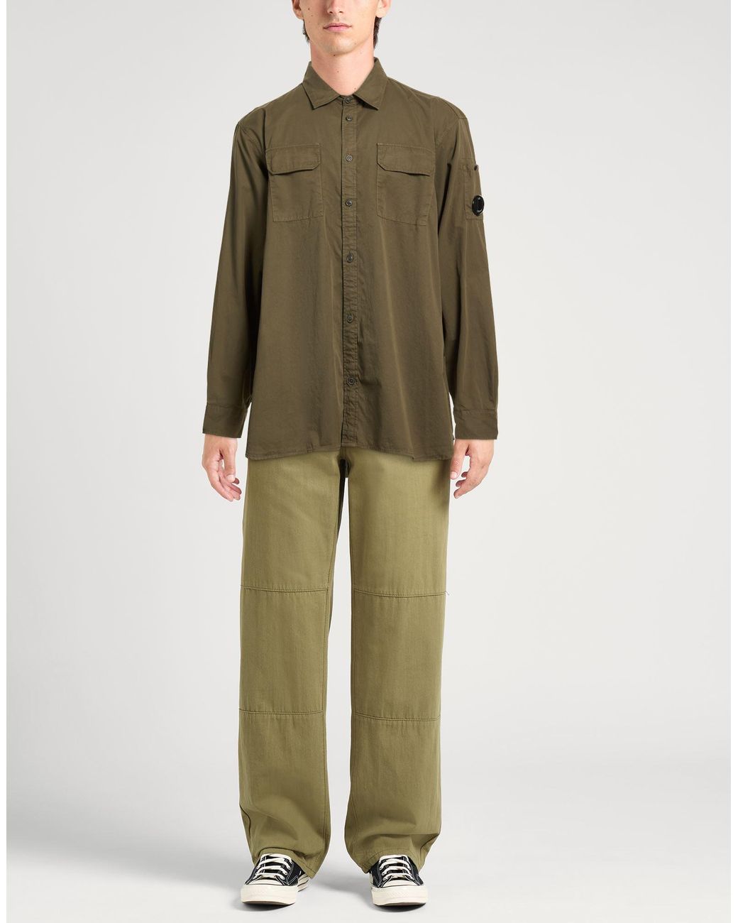 C P Company Green Shirts for men