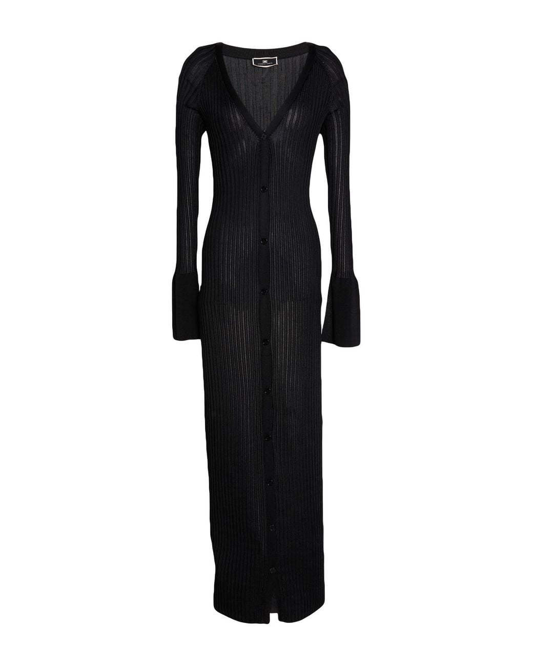 Elisabetta Franchi Black Maxi Dresses