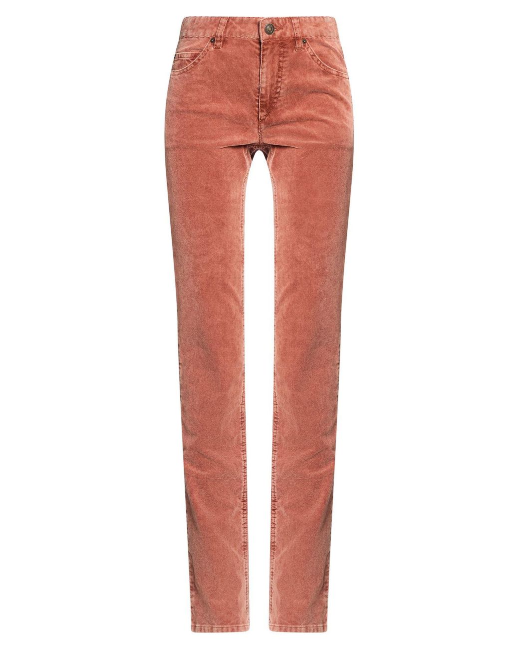 Isabel Marant Red Pants Cotton, Elastane