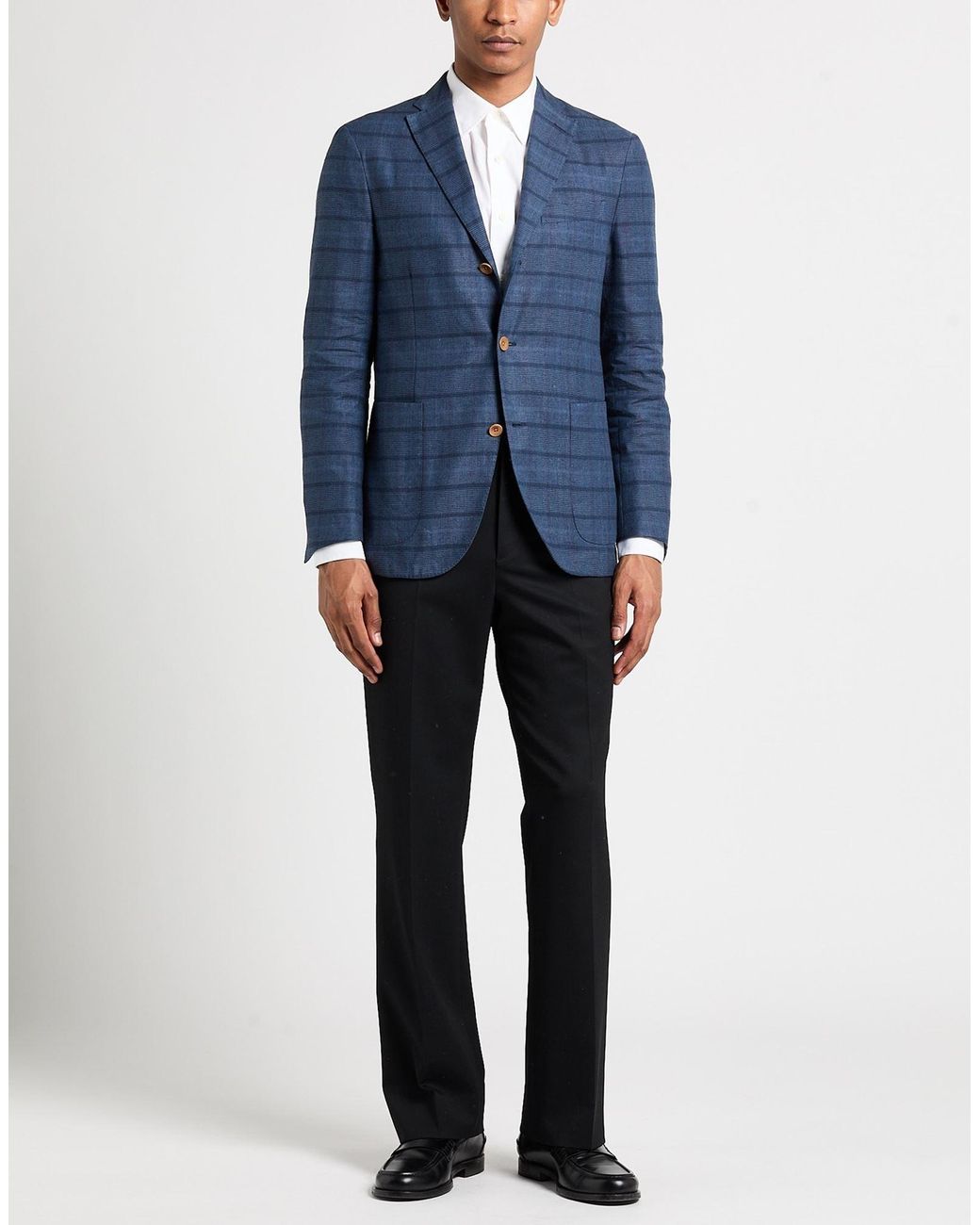 Boglioli Blue Blazer for men