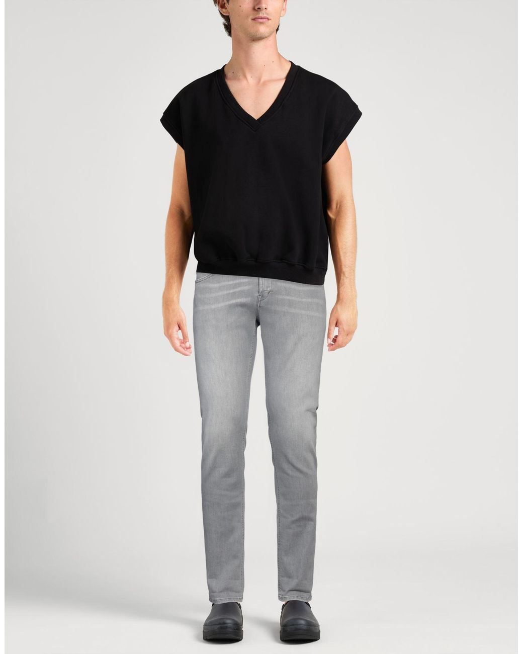 Dondup Gray Jeans for men