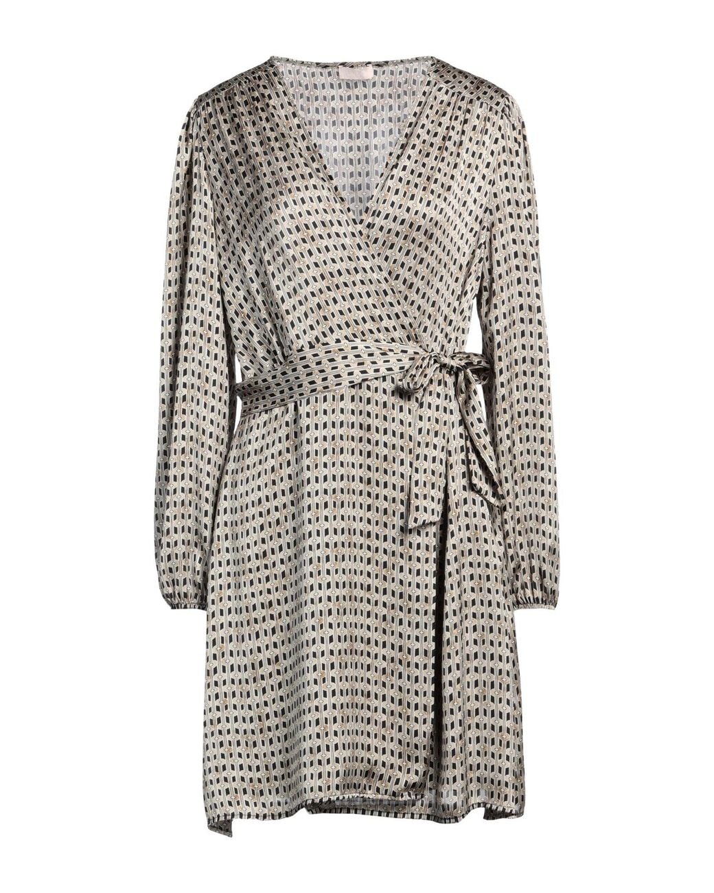 Liu Jo Gray Mini Dress